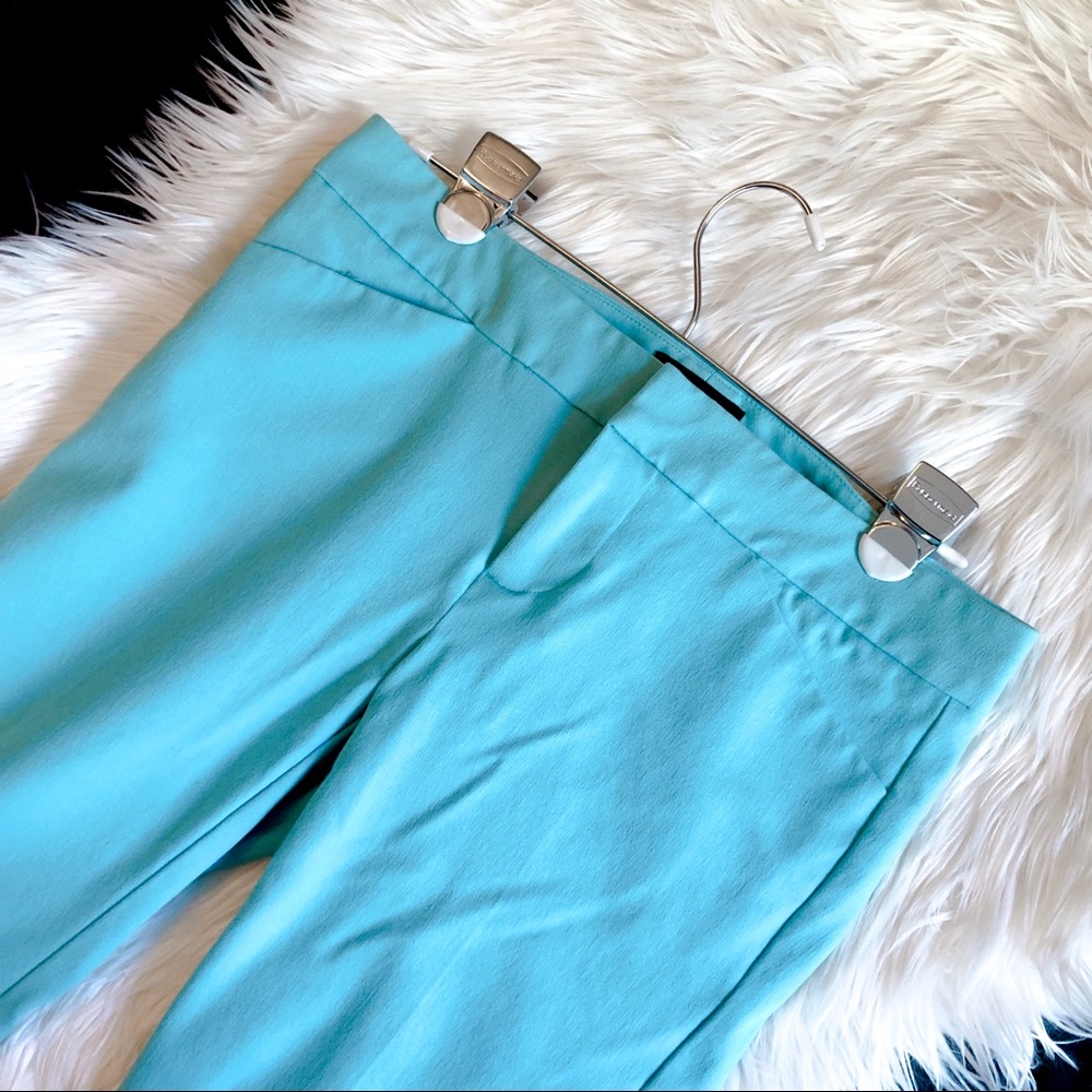 CYNTHIA ROWLEY BLUE DRESS PANTS